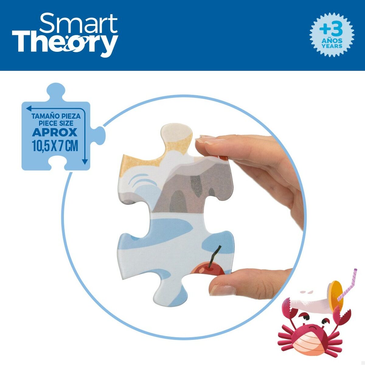 Puzzle pentru Copii Colorbaby Sea Animals 60 Piese 60 x 44 cm (6 Unități) - Jucarii si jocuri, Puzzle-uri și puzzle-uri