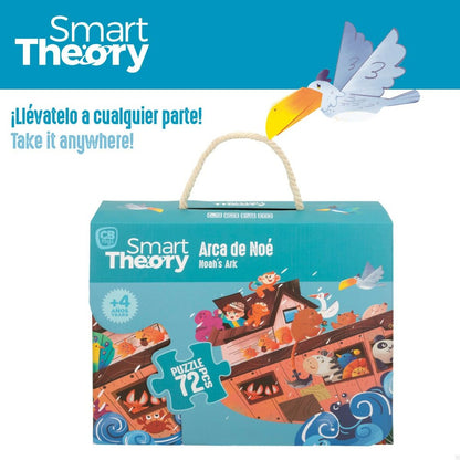 Puzzle Colorbaby Noah's Ark 72 Piese 90 x 60 cm (6 Unități) - Jucarii si jocuri, Puzzle-uri și puzzle-uri