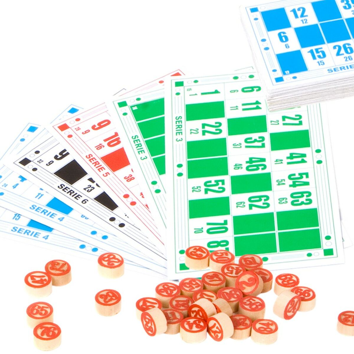 Bingo CB Games Lemn Hârtie Plastic (24 Unități) - Jucarii si jocuri, Jocuri și accesorii