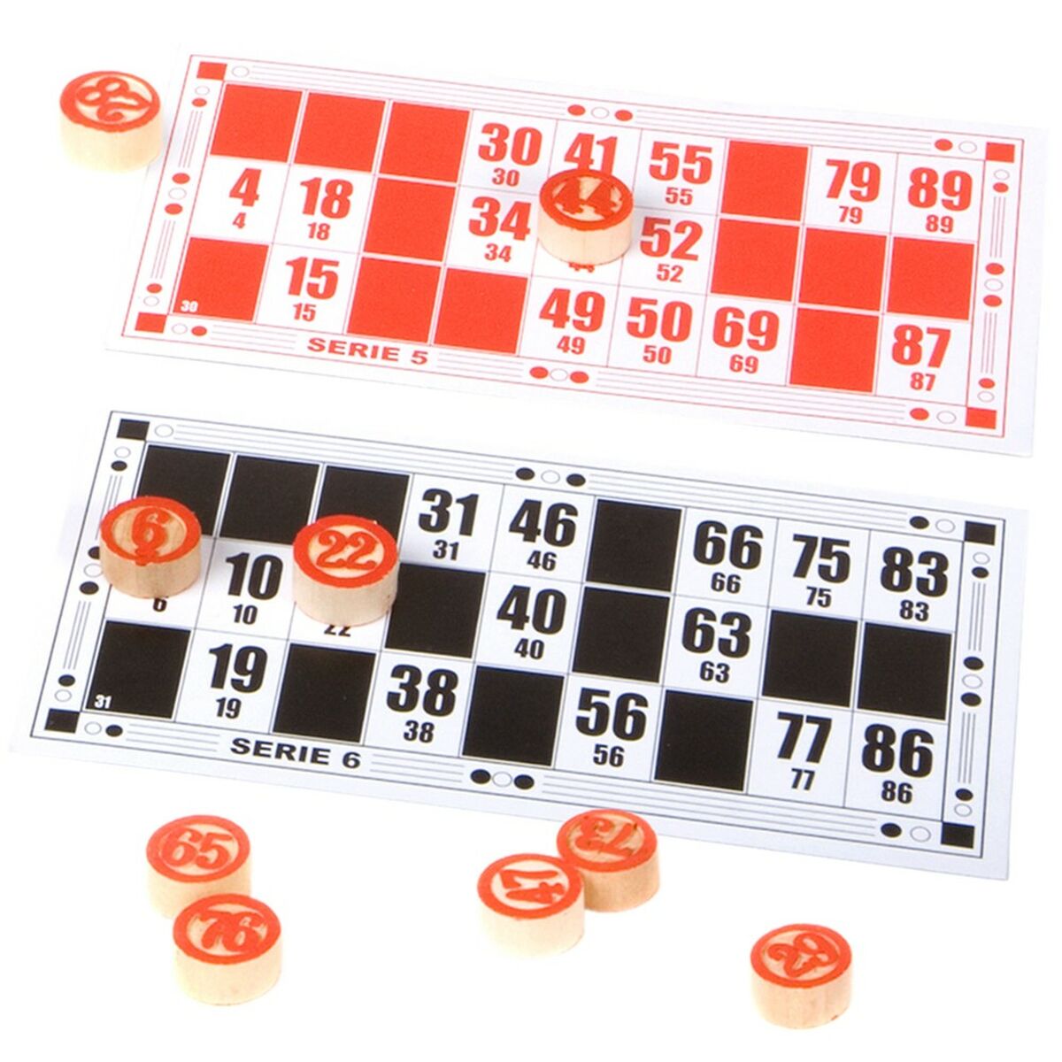 Bingo CB Games Lemn Hârtie Plastic (24 Unități) - Jucarii si jocuri, Jocuri și accesorii
