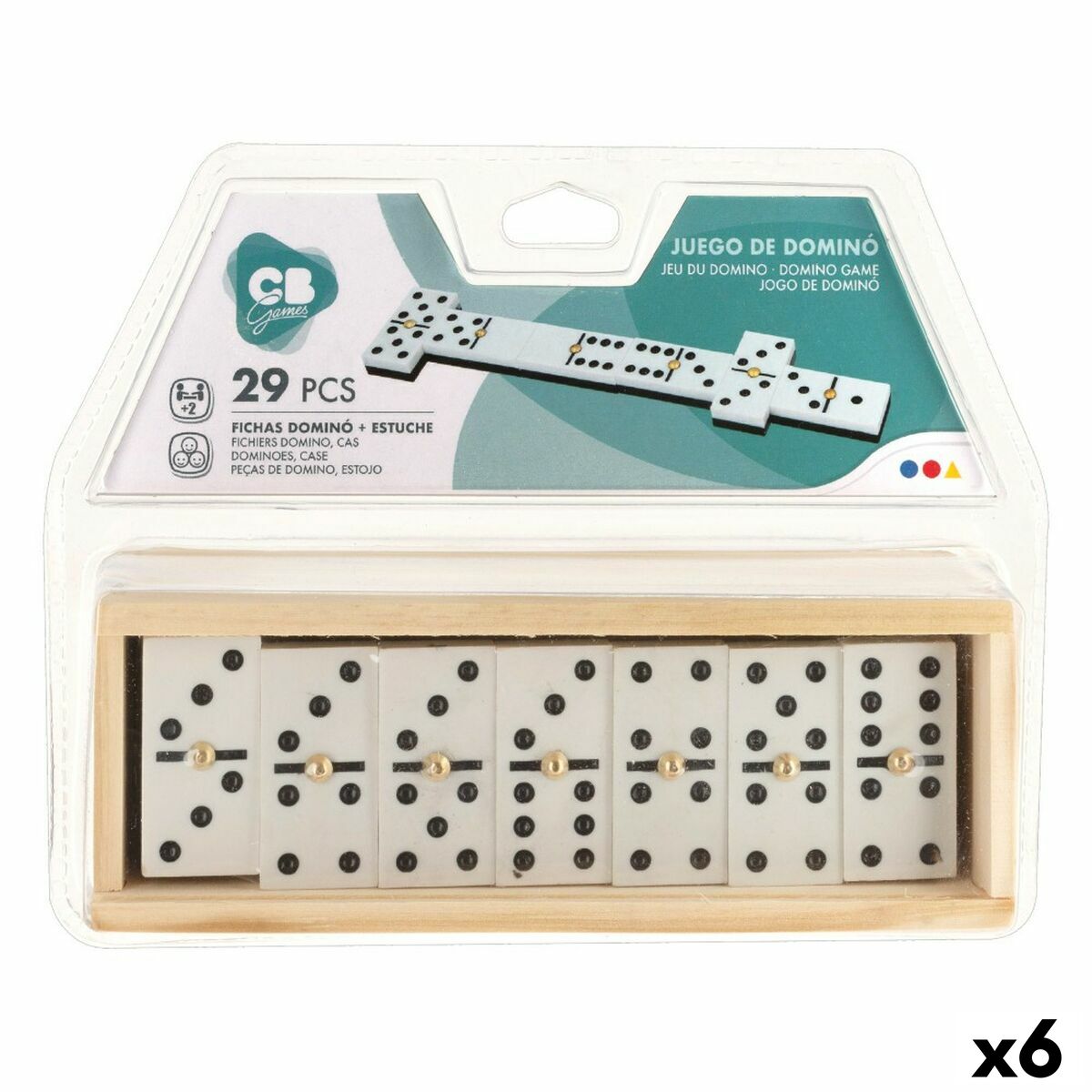 Domino Colorbaby (6 Unități) - Jucarii si jocuri, Jocuri și accesorii
