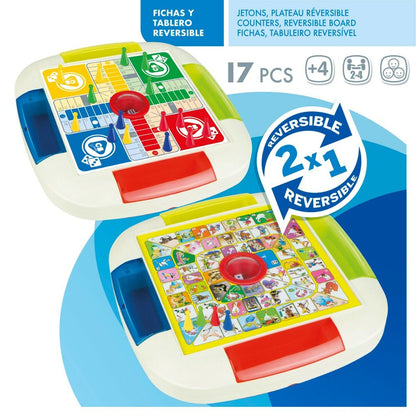 Tablă de Parchís și Oca Colorbaby 26 x 5 x 26 cm (6 Unități) - Jucarii si jocuri, Jocuri și accesorii