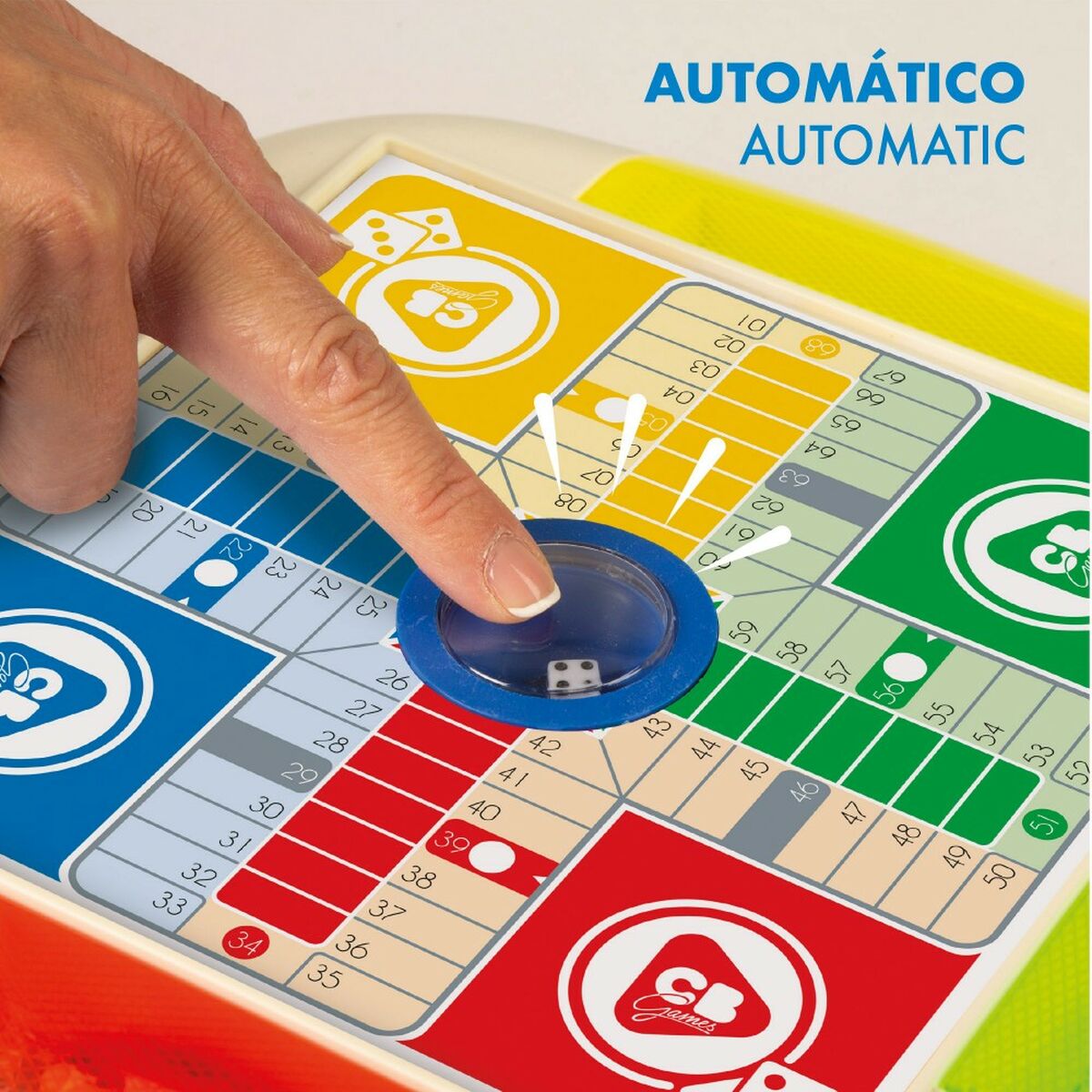 Tablă de Parchís și Oca Colorbaby 26 x 5 x 26 cm (6 Unități) - Jucarii si jocuri, Jocuri și accesorii