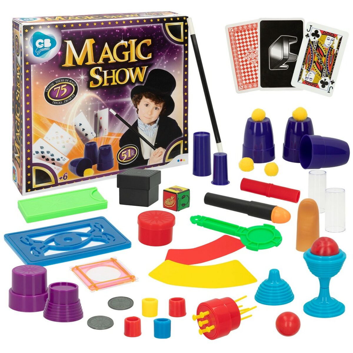Joc de Magie Colorbaby Magic Show ES - Jucarii si jocuri, Cadouri originale și glume