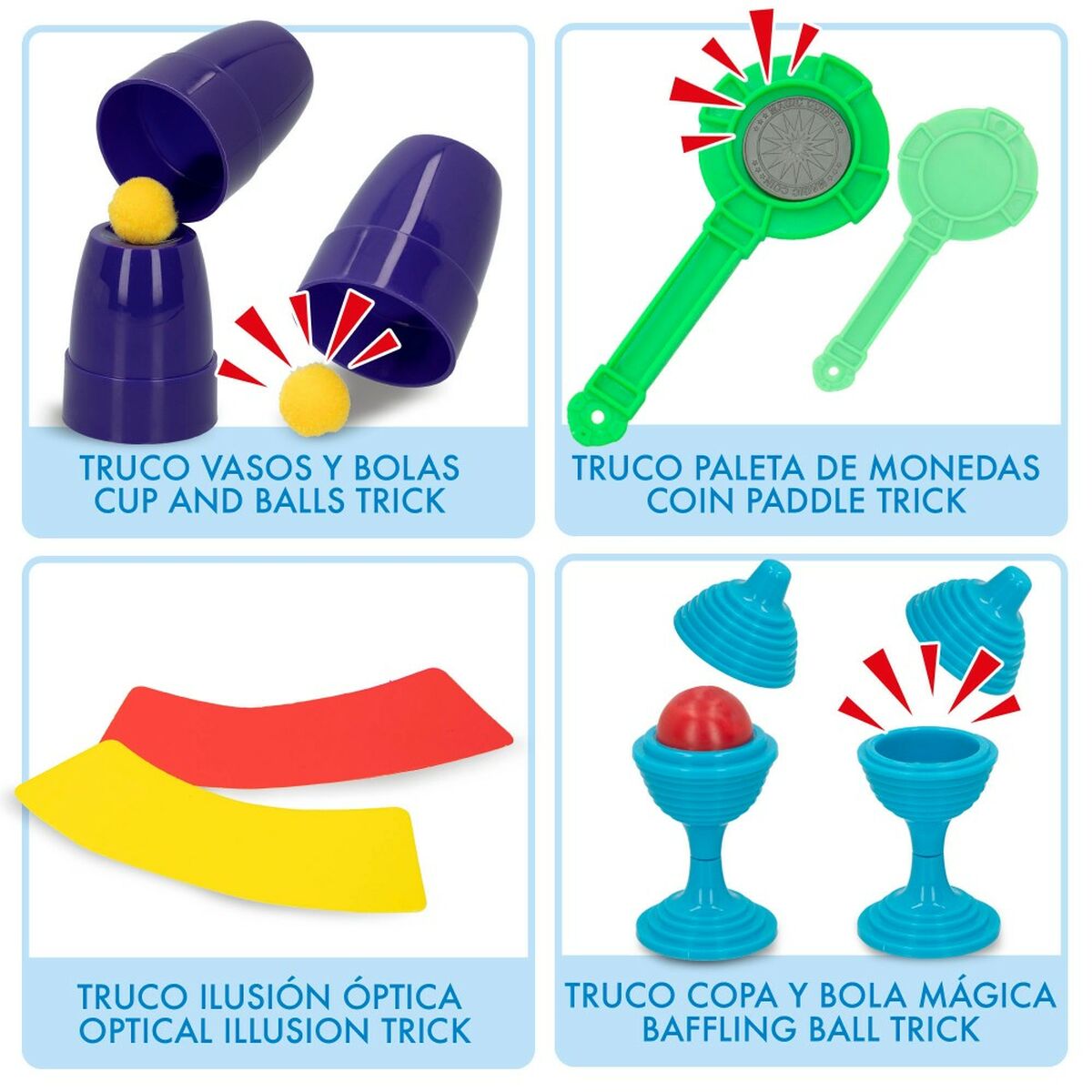 Joc de Magie Colorbaby Magic Show ES - Jucarii si jocuri, Cadouri originale și glume