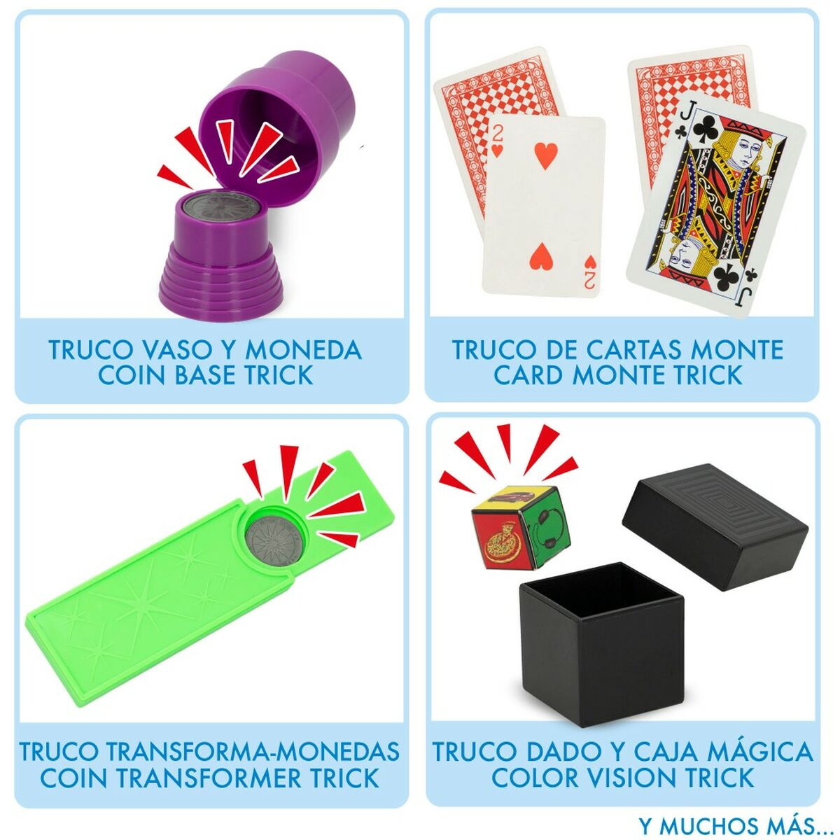 Joc de Magie Colorbaby Magic Show ES - Jucarii si jocuri, Cadouri originale și glume