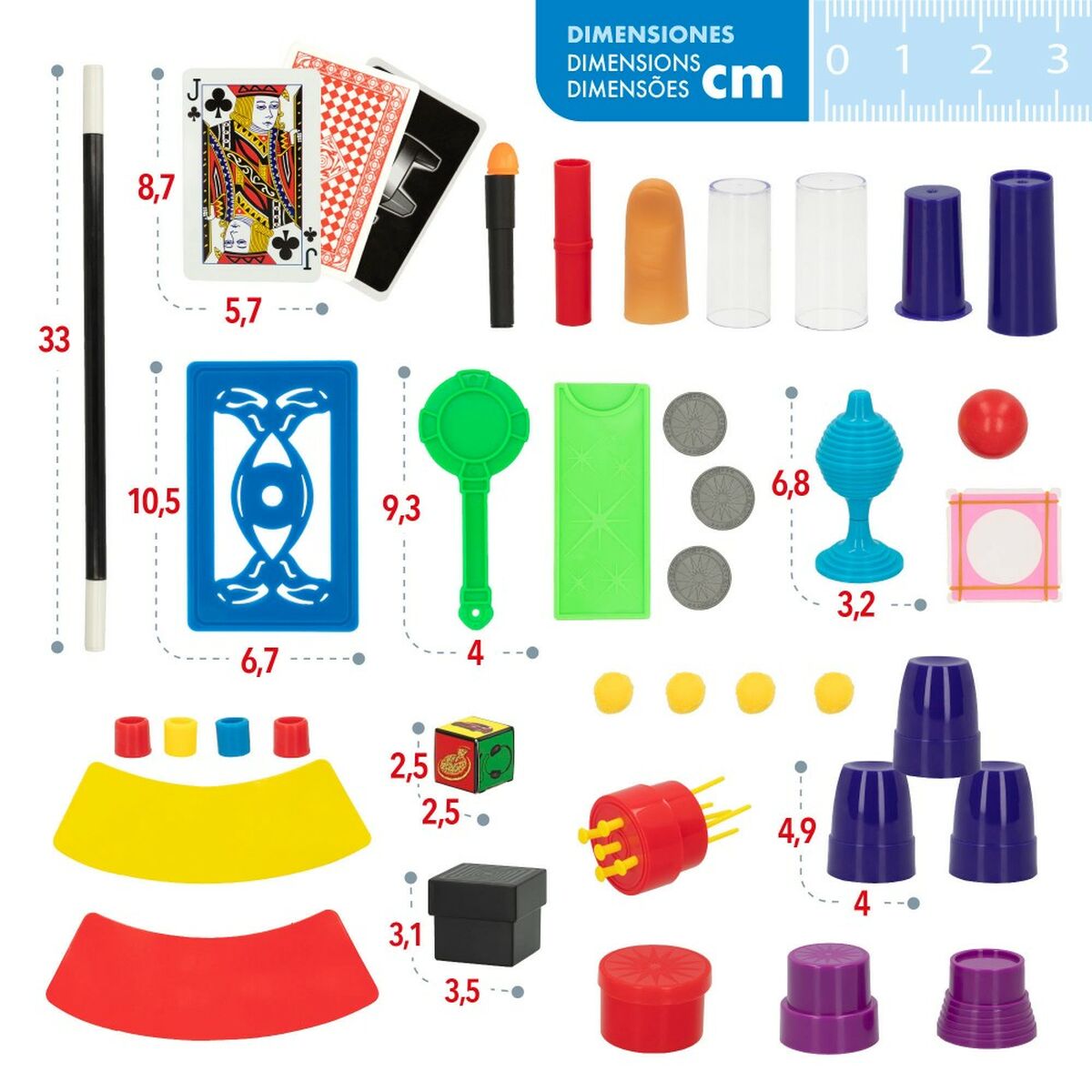 Joc de Magie Colorbaby Magic Show ES - Jucarii si jocuri, Cadouri originale și glume