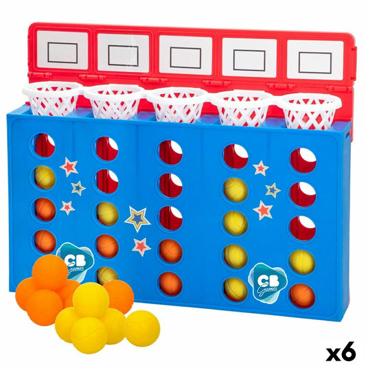 4 în Linie Colorbaby 36,5 x 29 x 7 cm (6 Unități) - Jucarii si jocuri, Jocuri și accesorii