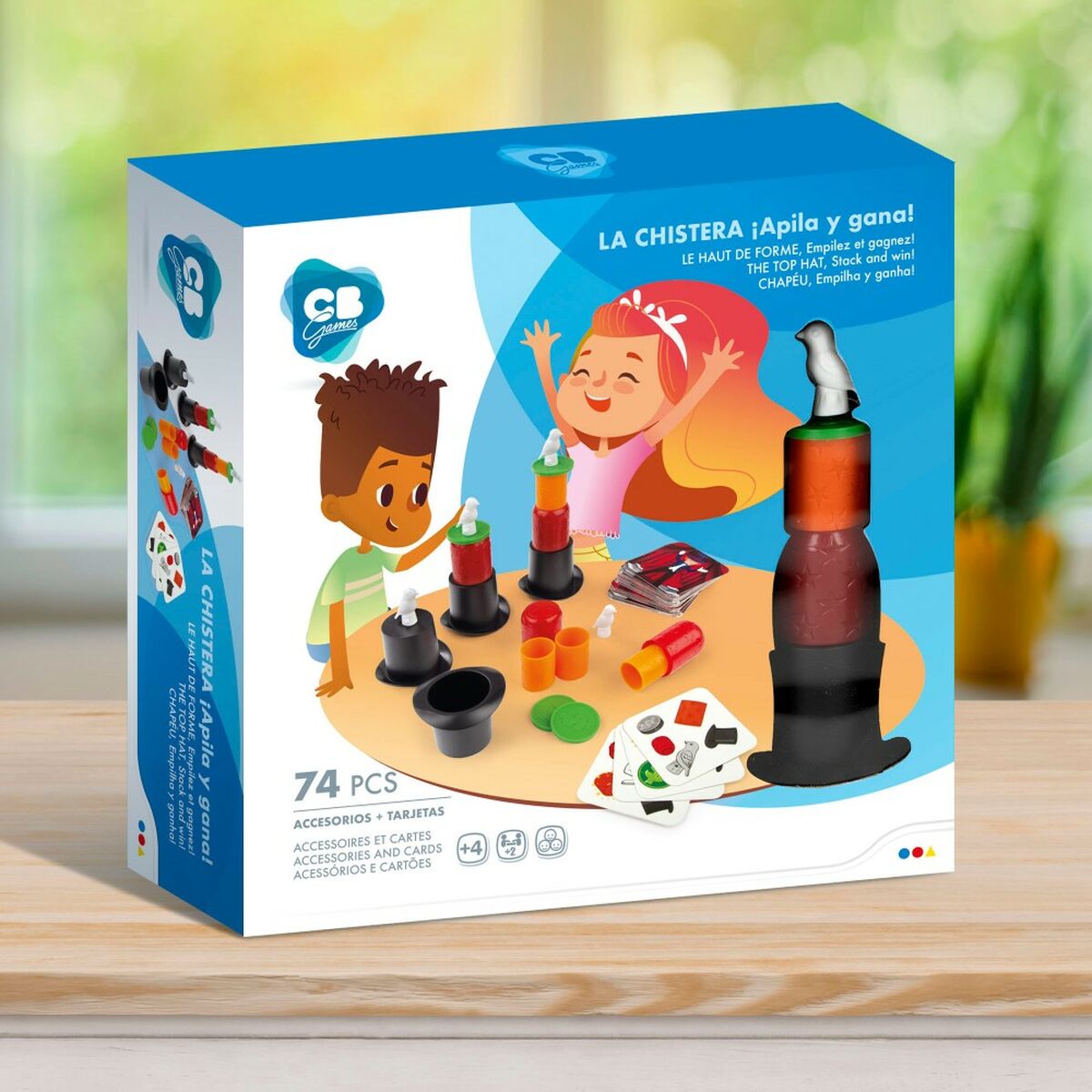 Joc de Masă Colorbaby Pălărie înaltă (6 Unități) - Jucarii si jocuri, Jocuri și accesorii