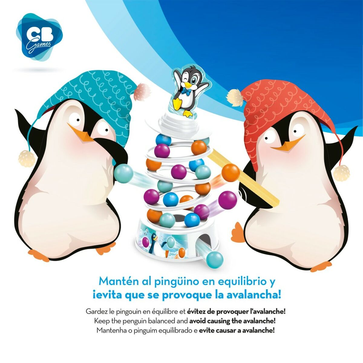Joc de Masă Colorbaby Pinguin (6 Unități) - Jucarii si jocuri, Jocuri și accesorii