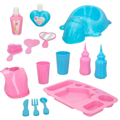 Accesorii pentru papusi Colorbaby Păpușă Bebe 15 Piese 20 x 2 x 15 cm 12 Unități - Jucarii si jocuri, Păpuși și accesorii