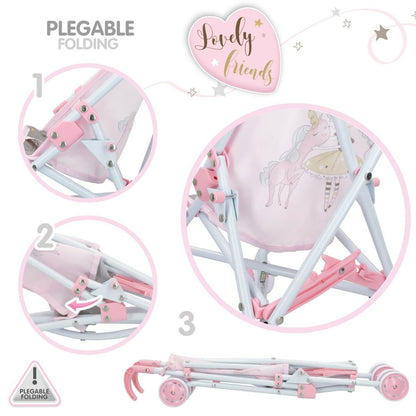 Scaun pentru Păpuși Colorbaby Adventure 28 x 56 x 42 cm 12 Unități - Jucarii si jocuri, Păpuși și accesorii