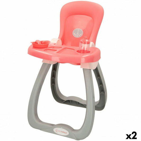 Scaun înalt Colorbaby 30 x 54 x 34,5 cm 2 Unități - Jucarii si jocuri, Păpuși și accesorii