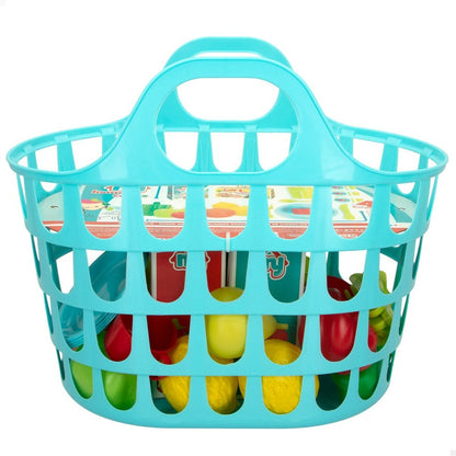 Set de Alimente de Jucărie Colorbaby Menaj și ustensile de bucătărie 34 Piese 33 Piese (16 Unități) - Jucarii si jocuri, Imitații de jocuri