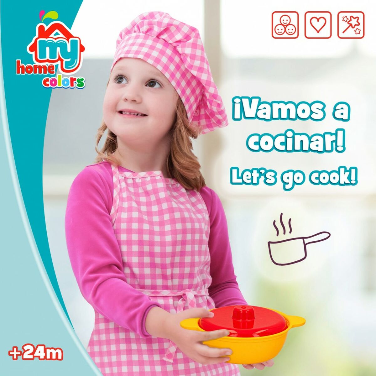 Set de Alimente de Jucărie Colorbaby Menaj și ustensile de bucătărie 20 Piese (12 Unități) - Jucarii si jocuri, Imitații de jocuri