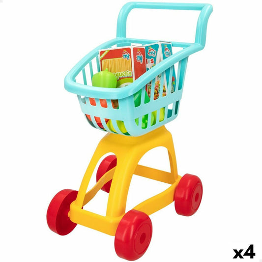 Cărucior de cumpărături Colorbaby My Home 4 Unități 30 x 54 x 41 cm - Jucarii si jocuri, Imitații de jocuri