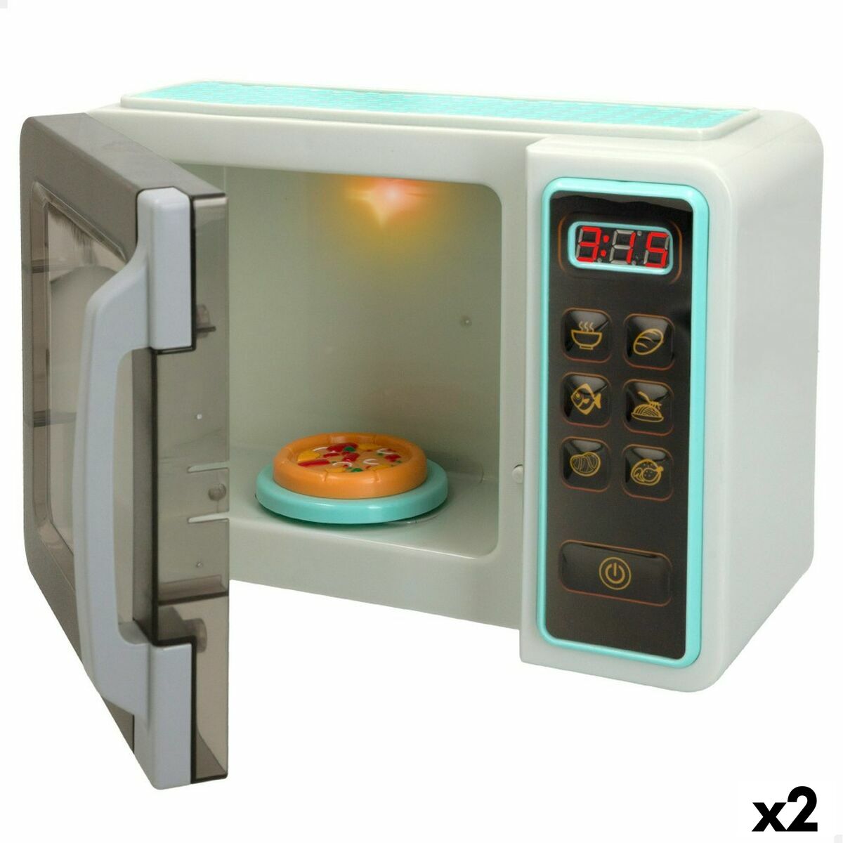 Cuptorul cu Microunde PlayGo 24 x 17 x 11 cm (2 Unități) - Jucarii si jocuri, Imitații de jocuri