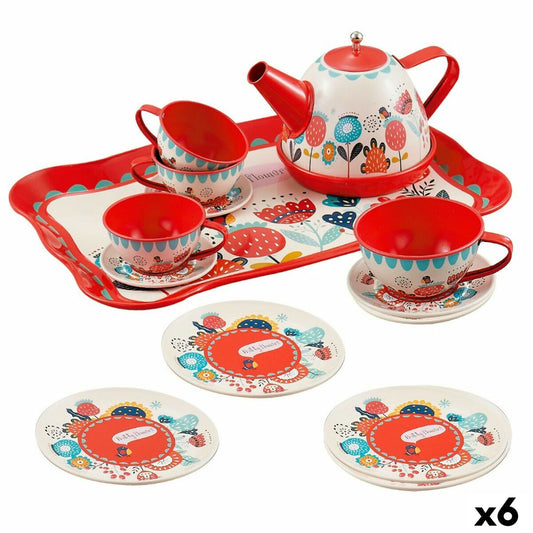Čajový set Colorbaby My Home Jucărie 15 Piese (6 Unități) - Jucarii si jocuri, Imitații de jocuri