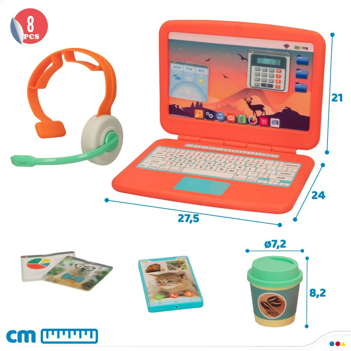 Laptop Colorbaby Good Idea - Jucarii si jocuri, Jucării electronice