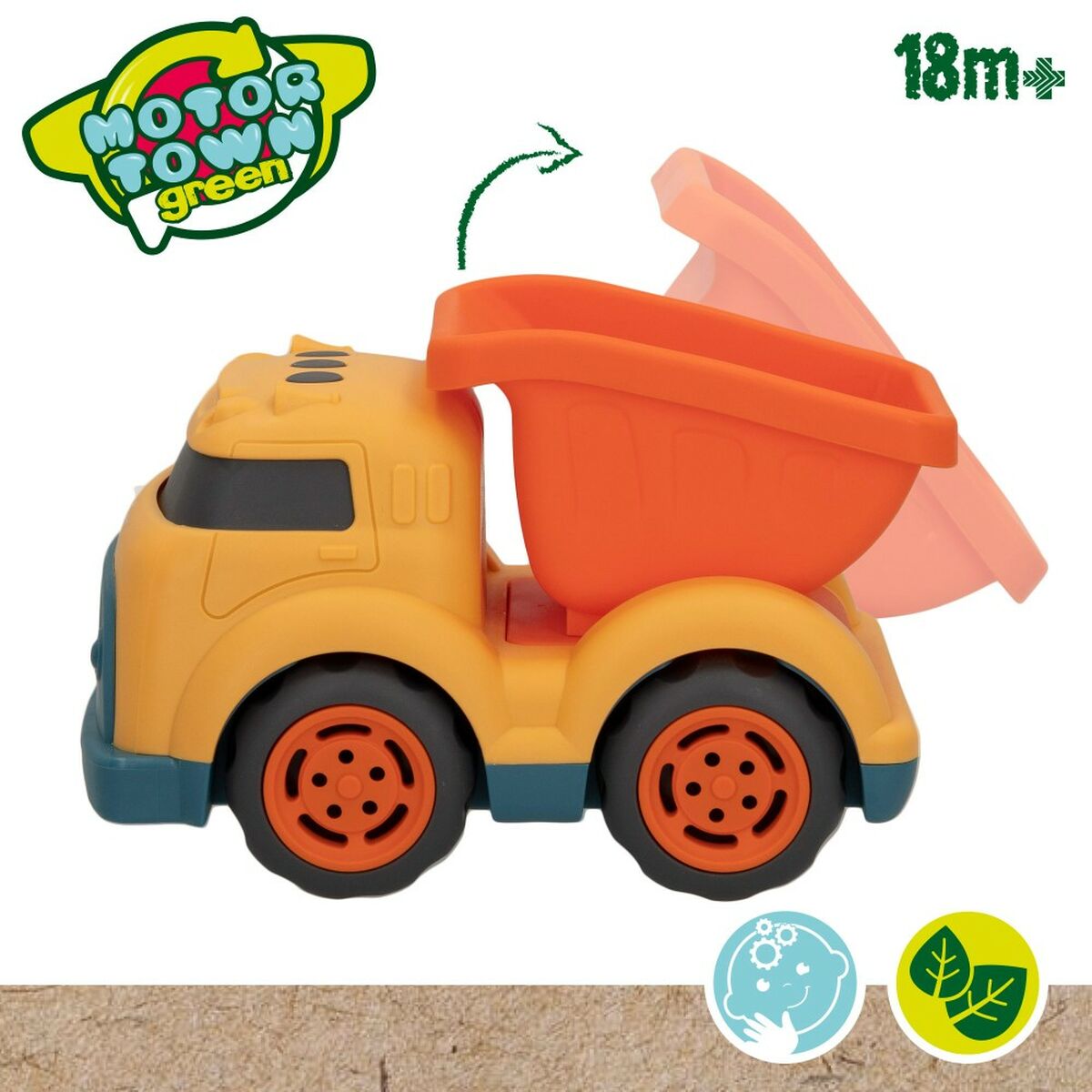 Set Vehicule de Lucrări Publice Motor Town 17,5 x 11 x 11 cm (4 Unități) - Jucarii si jocuri, Vehicule
