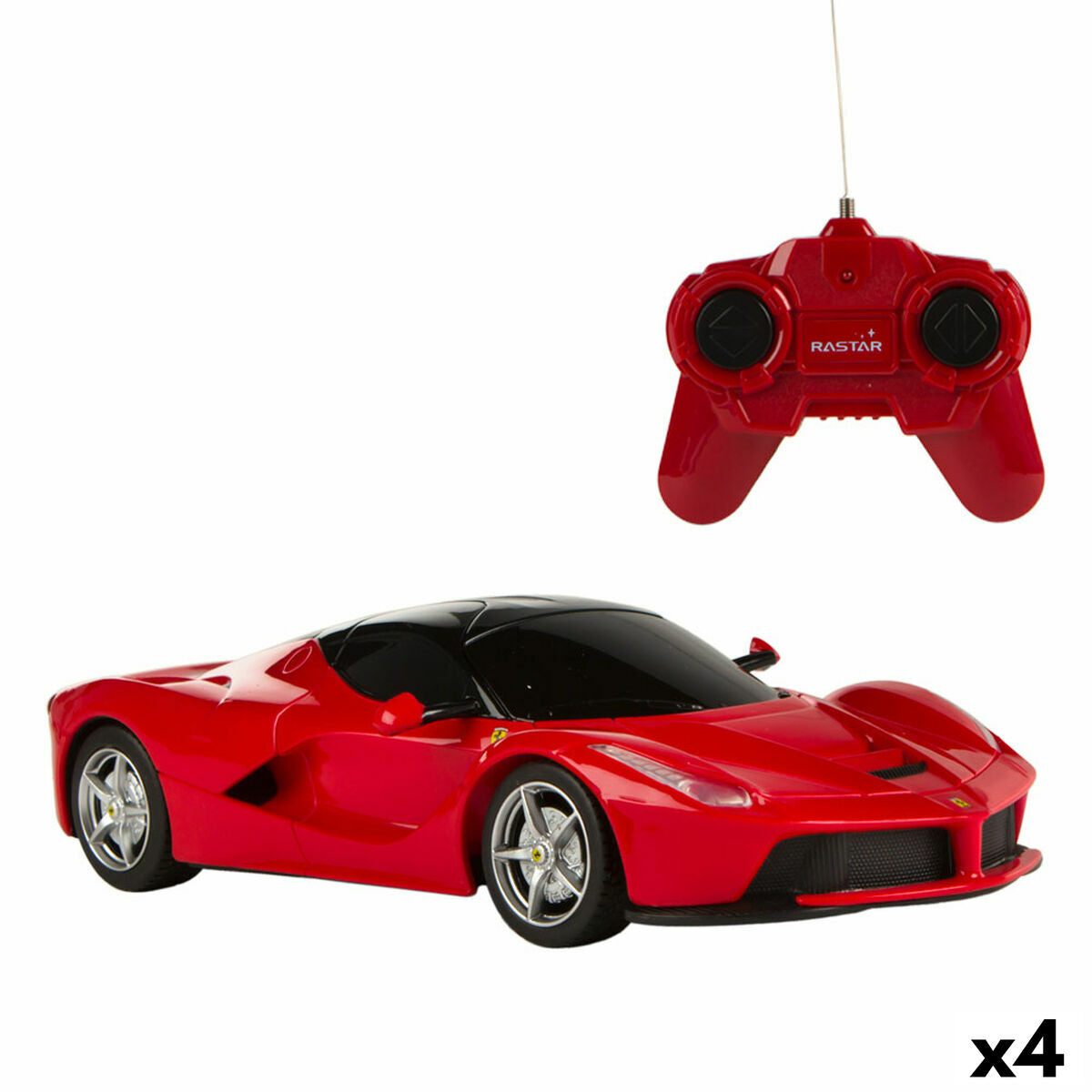 Mașină Radio Control Ferrari LaFerrari 1:24 (4 Unități) - Jucarii si jocuri, Vehicule