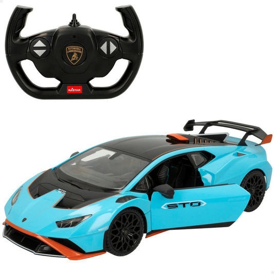 Mașină Radio Control Lamborghini Huracán STO Albastru 1:14 (2 Unități) - Jucarii si jocuri, Vehicule