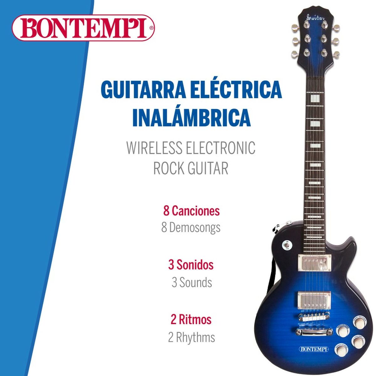 Chitară pentru Copii Bontempi ROCK - Jucarii si jocuri, Instrumente muzicale pentru copii