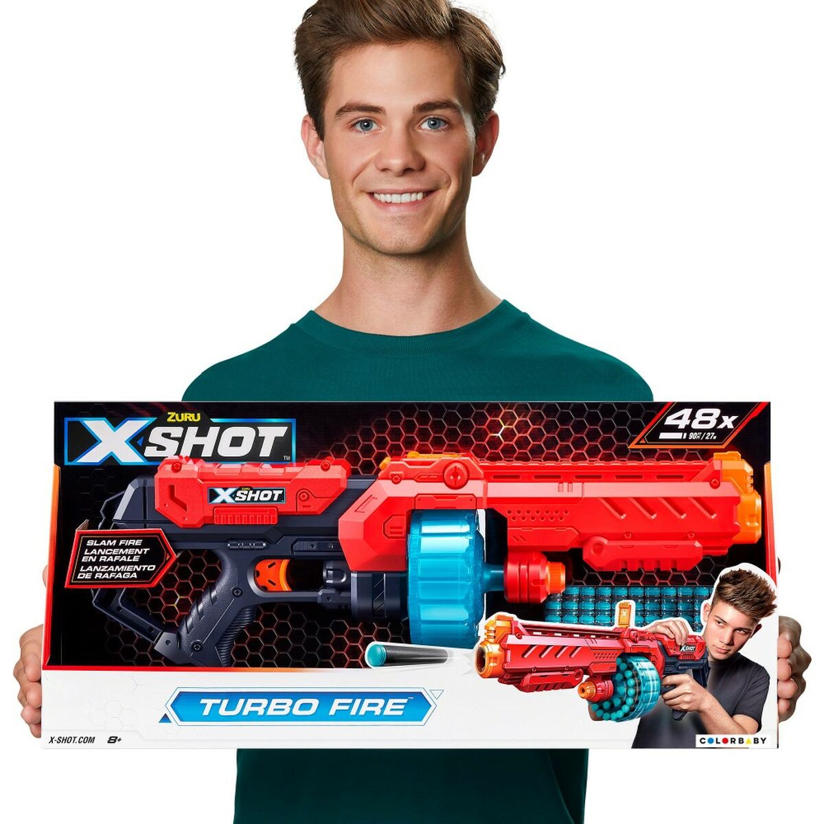 Pistol cu Săgeți Zuru TURBO FIRE - Jucarii si jocuri, În aer liber și sport