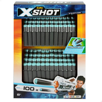 Darts Zuru X-Shot 100 Piese - Jucarii si jocuri, În aer liber și sport