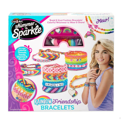 Kit de Creare Brățări Cra-Z-Art Friendship Plastic 15 x 23 x 0,1 cm (4 Unități) - Jucarii si jocuri, Activități creative