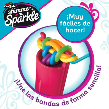 Kit de Creare Brățări Cra-Z-Art Plastic 3,4 x 0,3 x 2,7 cm 4 x 8 x 3,5 cm (4 Unități) - Jucarii si jocuri, Activități creative