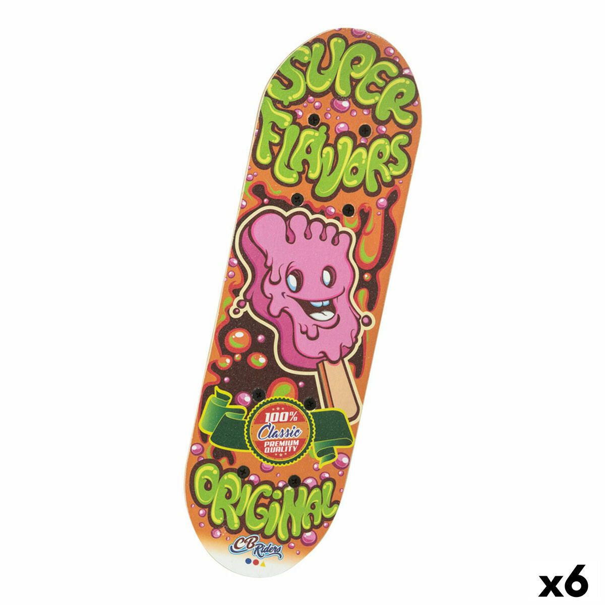 Skateboard Colorbaby (6 Unități) - Jucarii si jocuri, În aer liber și sport