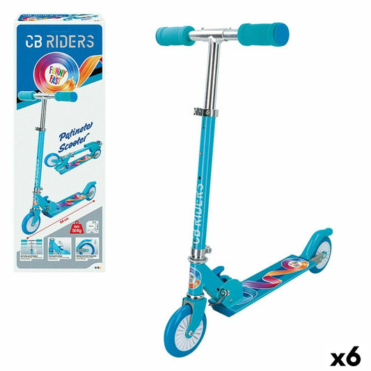 Trotinetă Colorbaby Albastru 6 Unități - Jucarii si jocuri, În aer liber și sport