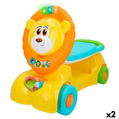 Mașină-Premergător Winfun Leu Lumină Sunet 57 x 42 x 26 cm (2 Unități) - Jucarii si jocuri, În aer liber și sport