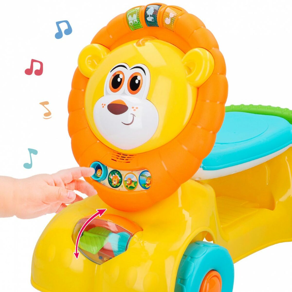 Mașină-Premergător Winfun Leu Lumină Sunet 57 x 42 x 26 cm (2 Unități) - Jucarii si jocuri, În aer liber și sport