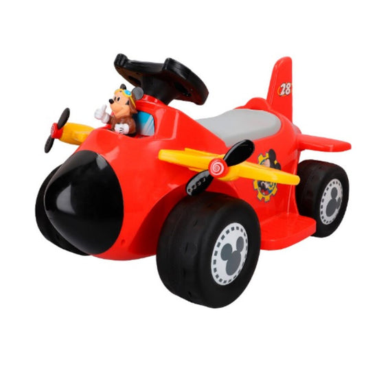 Mașinuță electrică pentru copii Mickey Mouse Baterie Avion Mic 6 V - Jucarii si jocuri, În aer liber și sport