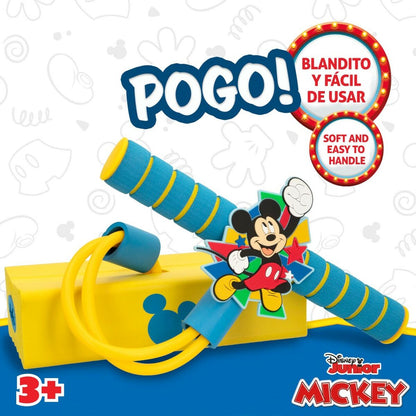 Pogobouncer Mickey Mouse 3D Galben Infantil (4 Unități) - Sport și în aer liber, Sporturi recreative