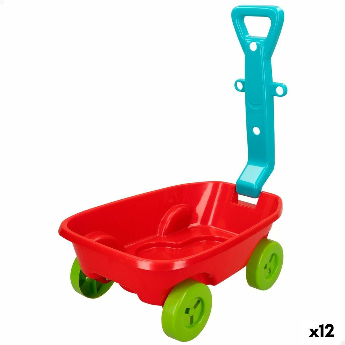 Set de jucării de plajă Colorbaby Roabă polipropilenă (12 Unități) - Jucarii si jocuri, În aer liber și sport