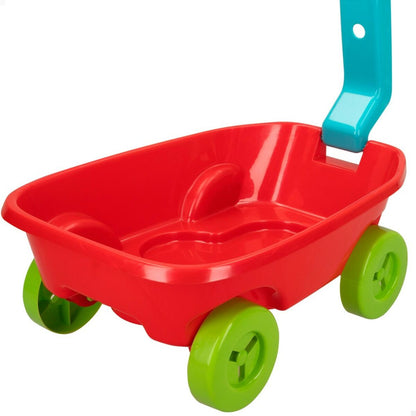 Set de jucării de plajă Colorbaby Roabă polipropilenă (12 Unități) - Jucarii si jocuri, În aer liber și sport