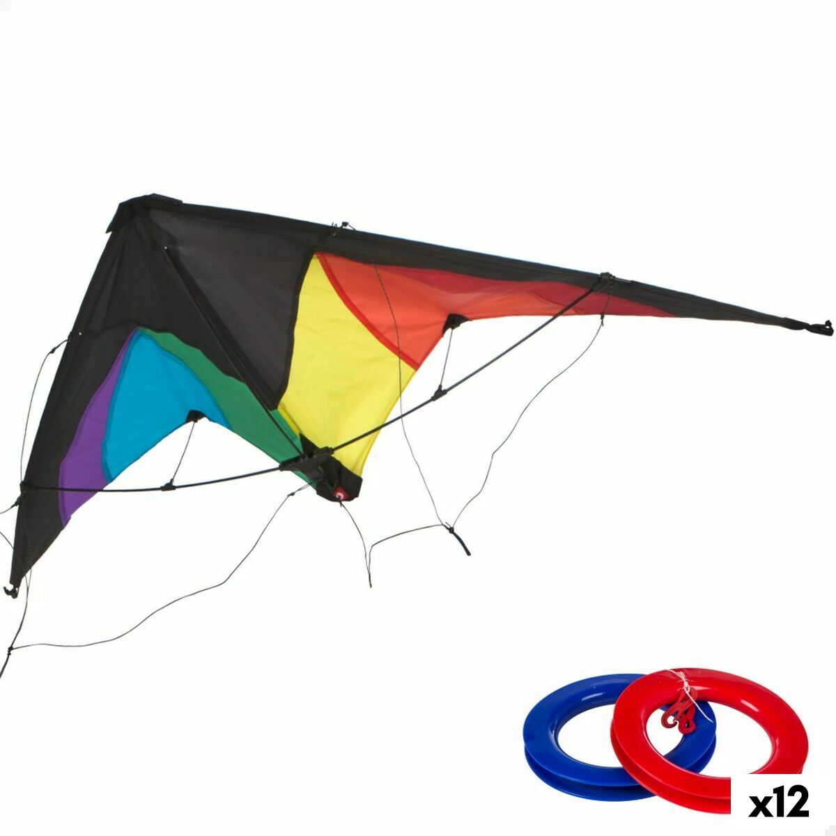 Zmeu Eolo Pop-Up Magic 125 x 72 cm Curcubeu 12 Unități - Sport și în aer liber, Sporturi recreative