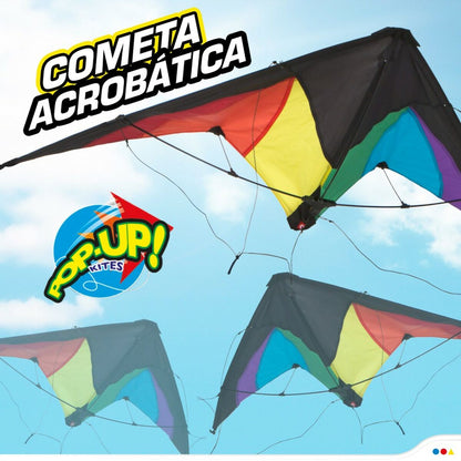 Zmeu Eolo Pop-Up Magic 125 x 72 cm Curcubeu 12 Unități - Sport și în aer liber, Sporturi recreative