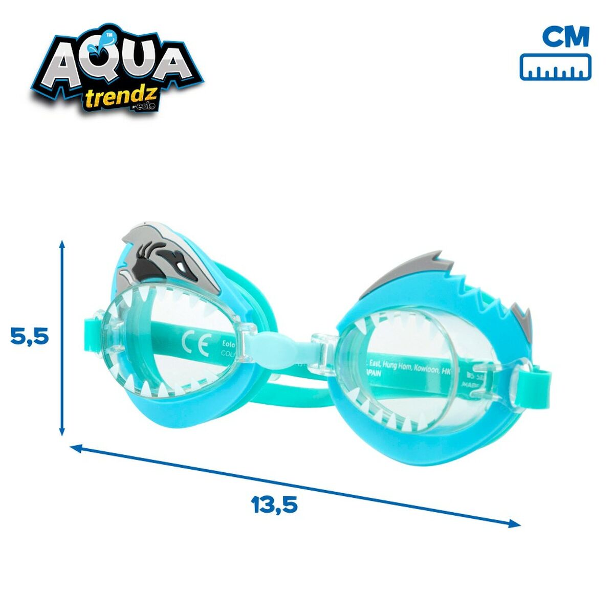 Pistol cu Apă Eolo Shark 13,5 x 5,5 x 3 cm (6 Unități) - Jucarii si jocuri, În aer liber și sport