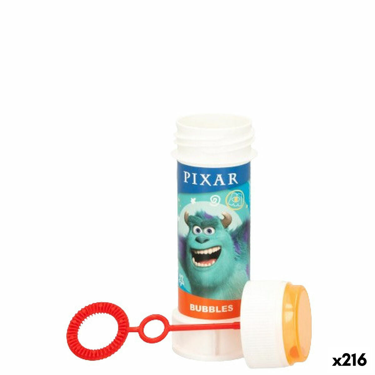 Aparat baloane săpun Pixar 60 ml 3,8 x 11,5 x 3,8 cm (216 Unități) - Jucarii si jocuri, În aer liber și sport