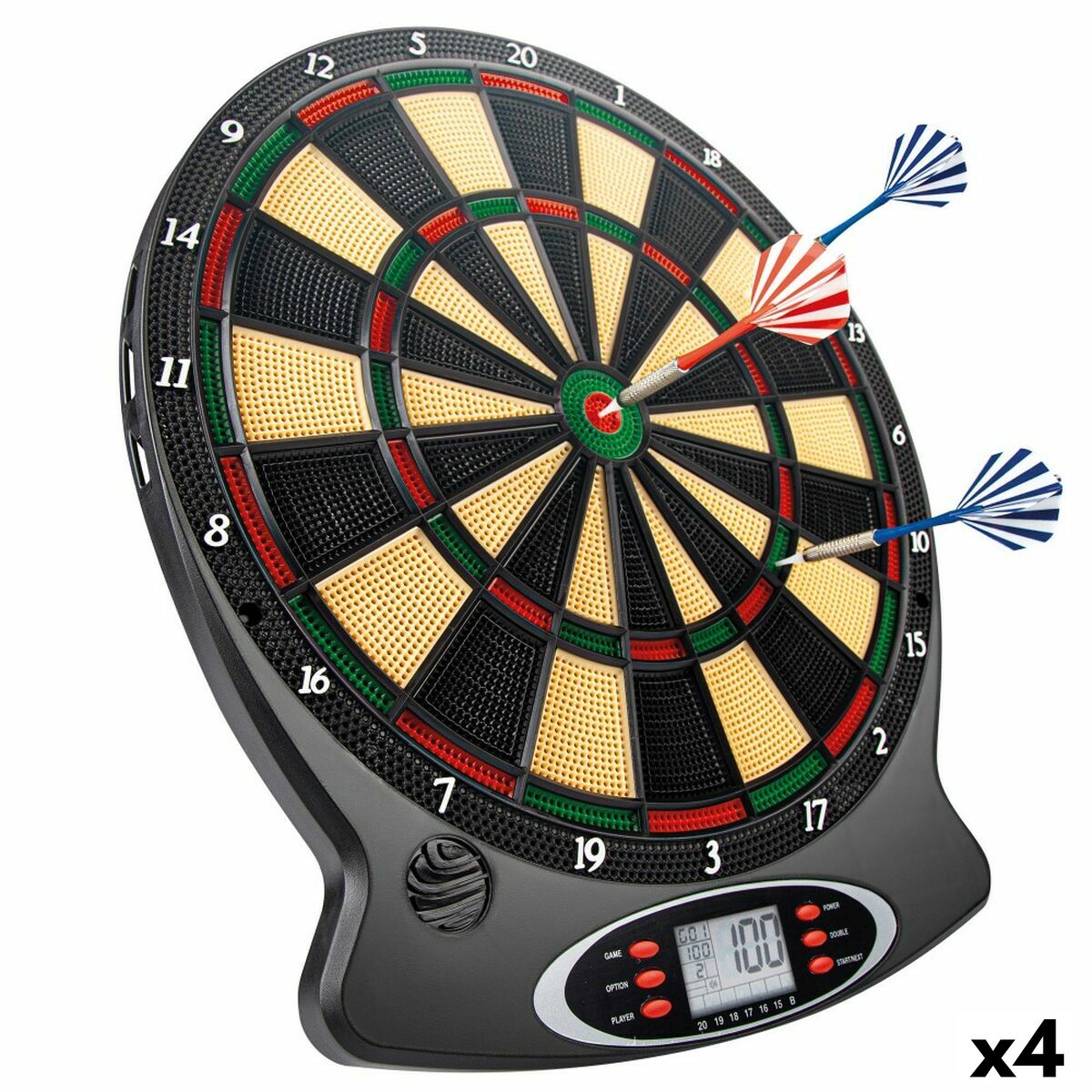 Darts electronic Colorbaby 38 x 43 x 2 cm (4 Unități) - Sport și în aer liber, Darts și ținte