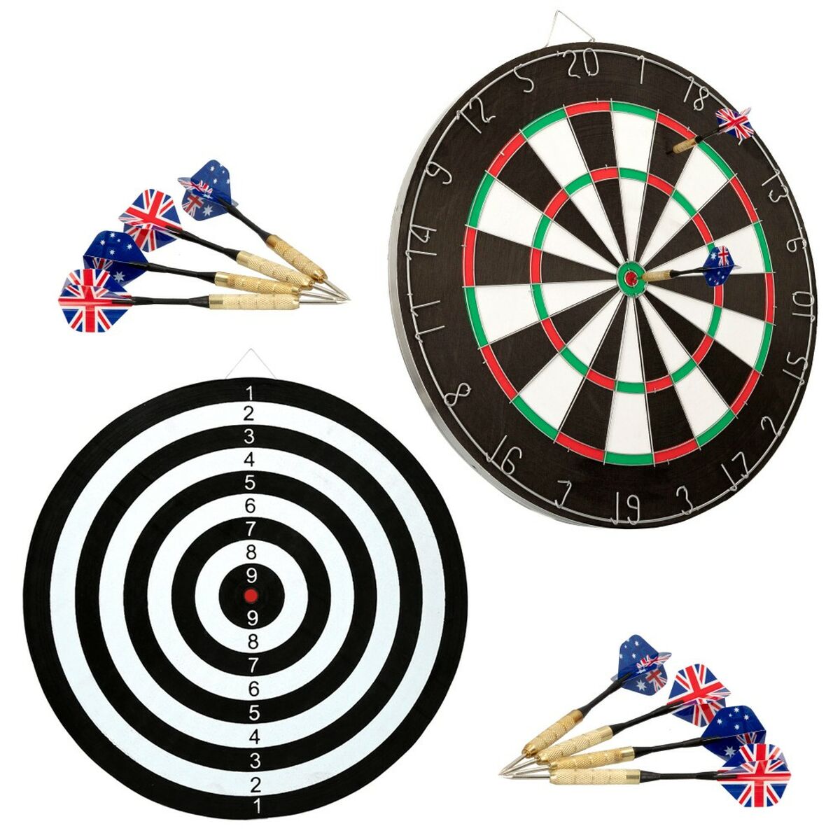 darts Aktive 45 x 45 x 3 cm (4 Unități) - Sport și în aer liber, Darts și ținte