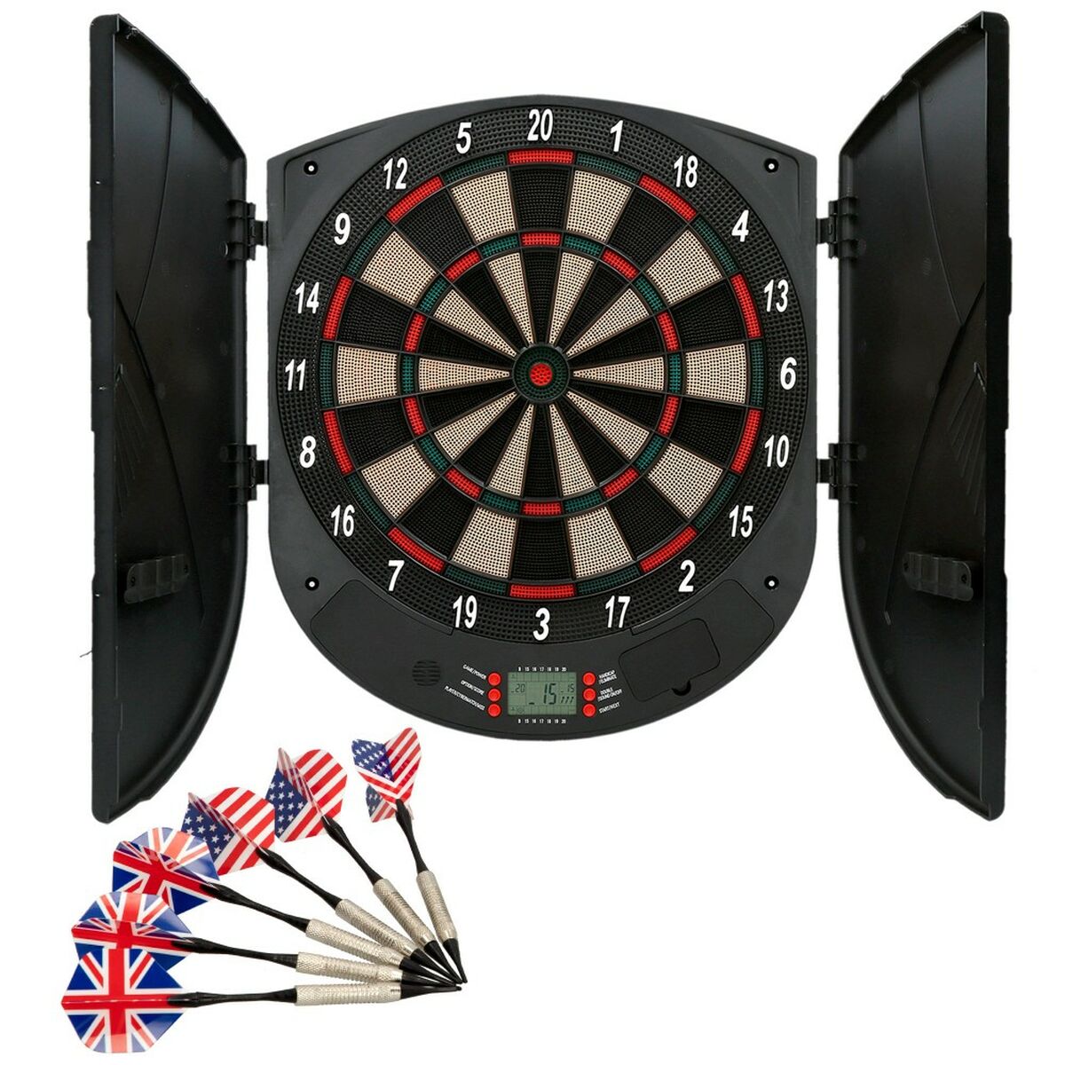 Darts electronic Aktive 45 x 50 x 4,5 cm (2 Unități) - Sport și în aer liber, Darts și ținte