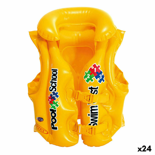 Vestă Gonflabil pentru Piscină Intex 50 x 47 x 40 cm (24 Unități) - Jucarii si jocuri, În aer liber și sport