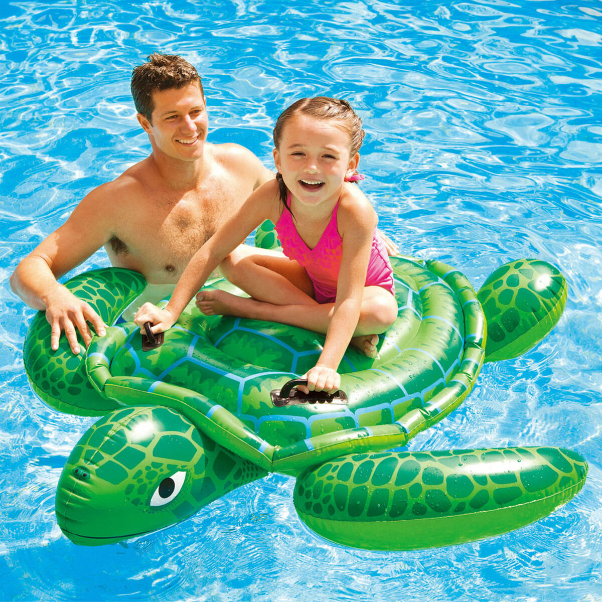 Figurină Gonflabilă pentru Piscină Intex Broască țestoasă 150 x 30 x 127 cm (6 Unități) - Jucarii si jocuri, În aer liber și sport
