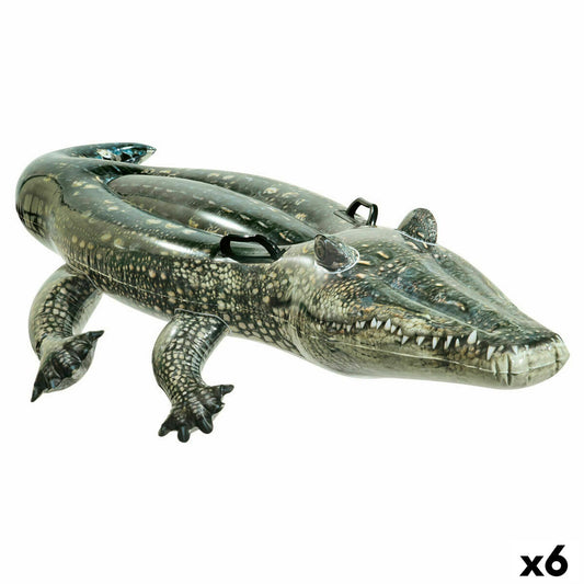 Figurină Gonflabilă pentru Piscină Intex Crocodil 86 x 20 x 170 cm (6 Unități) - Jucarii si jocuri, În aer liber și sport