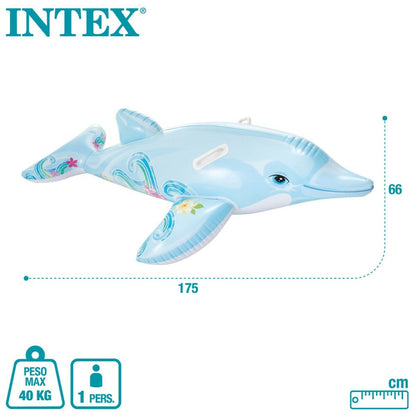 Figurină Gonflabilă pentru Piscină Intex Delfin 175 x 38 x 66 cm (6 Unități) - Jucarii si jocuri, În aer liber și sport